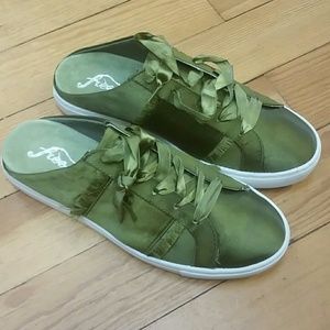 Free People Slip-on satin Naples Sneakers size 41